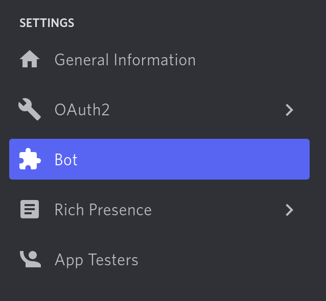 Bot Button